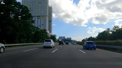 POV Driving Stock Footage 262283546