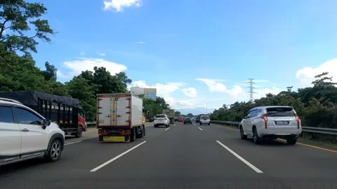 POV Driving Stock Footage 262283554