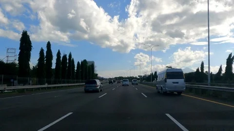 POV Driving Stock Footage 262283564