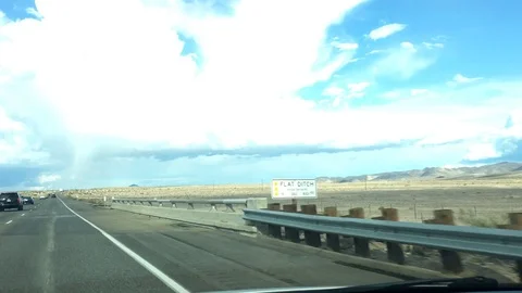 POV Driving On Freeway Interstate 10 Video stock 120811327