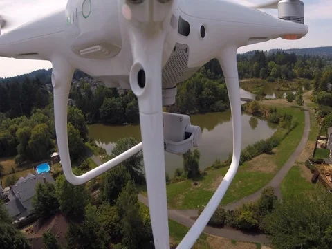 POV Drone Backside Flying Fast Wide 2 Stock Footage 79502571