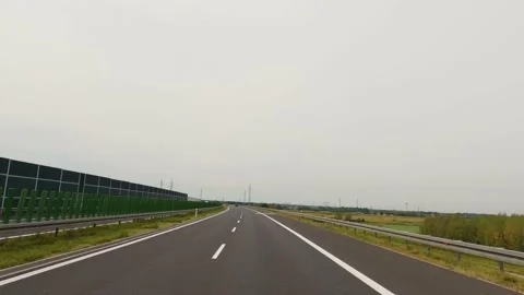 POV on the highway Stock Footage 226247544