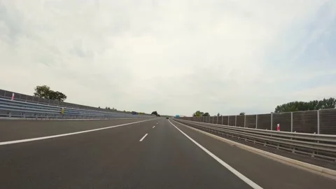 POV on the highway Stock Footage 226247774