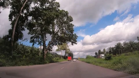 POV Hyperlapse Driving a car Stock Footage 142120830