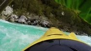 Pov Kayaking Stock Footage