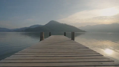 POV low angle view wellbeing solo trip calm countryside wanderlust. 스톡 동영상 169881738
