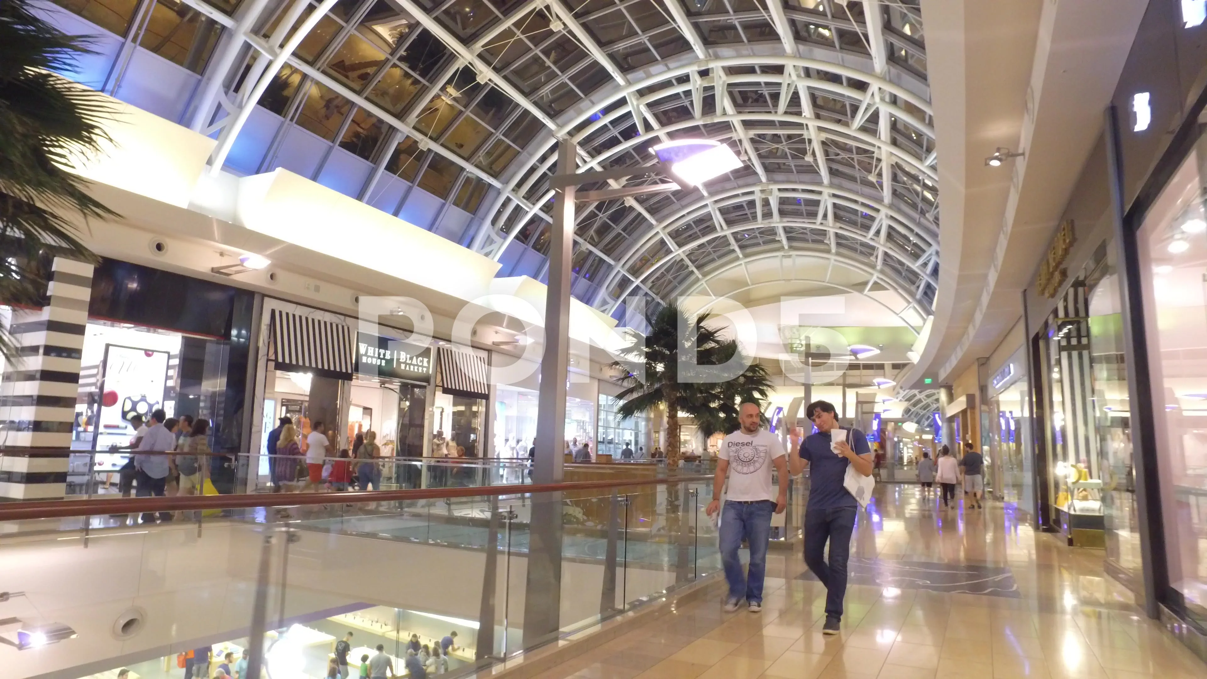 Pov Mall at Millenia Orlando FL, Stock Video