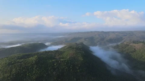 POV of mountains and clouds Video stock 230956702
