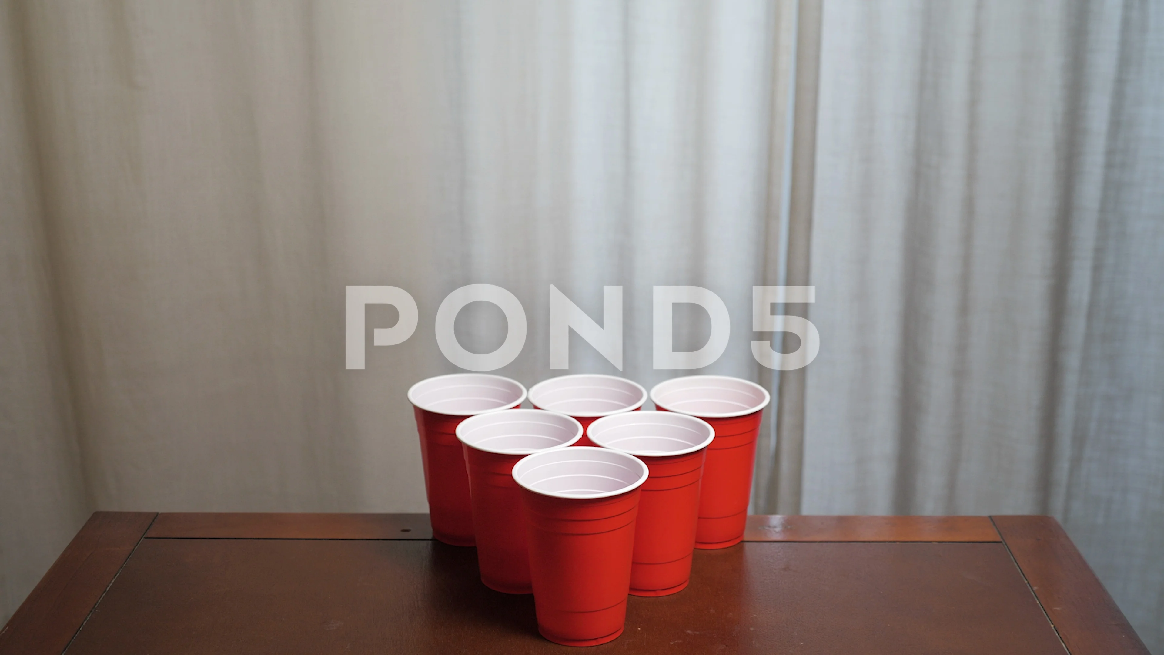 Beer Pong Cups Stock Illustration - Download Image Now - Beer Pong