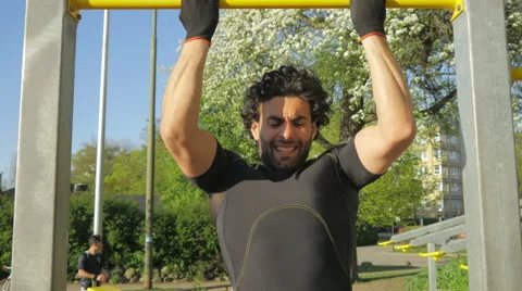 POV pull ups Stockbeeldmateriaal 50041428