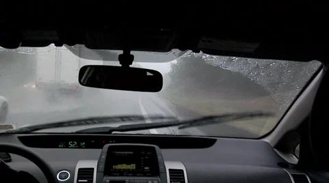POV in Raining Weather Video stock 38614202