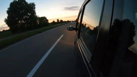 POV. Road car drive hyperlapse. Stock Footage 159268326