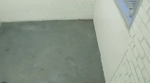POV running downstairs 스톡 동영상 18909758