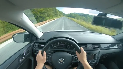 POV Timelapse Drive Stock-Footage 101664534