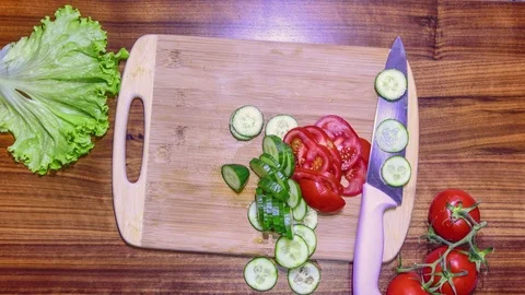 POV Timelapse in kitchen Stock Footage 83240811