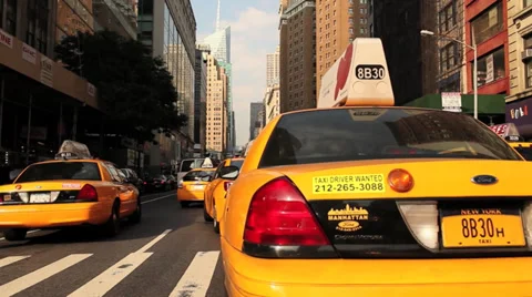 POV Traffic in NYC 動画素材 29644688