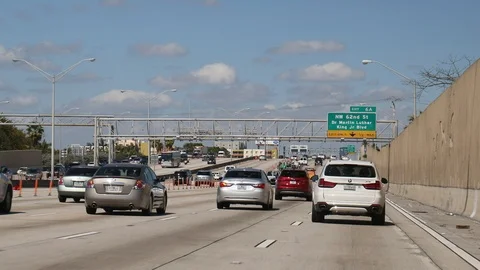 Miami Traffic Stock Video Footage | Royalty Free Miami Traffic Videos ...