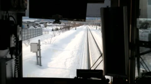 POV of Train moving. Видео 47791358