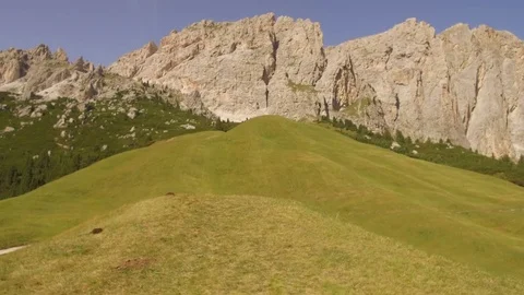 Pov, trekking to Forcelles Mountain Video stock 79916102