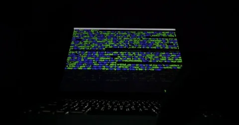 POV of user viewing JPEG image code Stock Footage 81948140