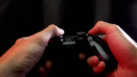 Pov Video game controller Stock Footage 144037022