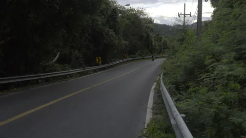 POV view of man walking Video stock 196112629