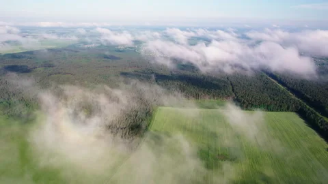 POV: view from the plane window Video stock 157780654