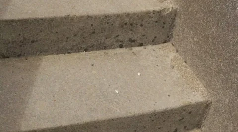 POV - Walking up Stone Steps Video stock 27622998