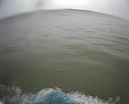 POV wave close out Stock Footage 72476