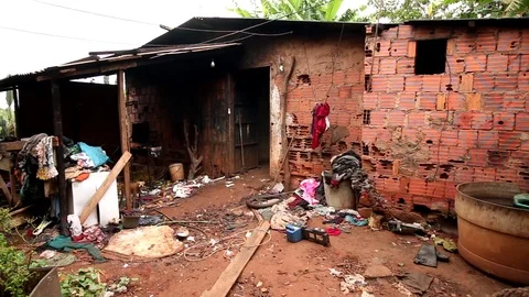 Poverty in Brazil Stock Footage 106032463