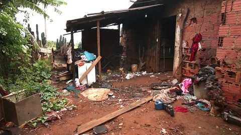 Poverty in Brazil Stock Footage 106032487
