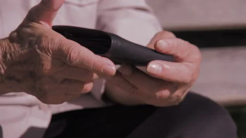 Poverty. Empty wallet. Stock Footage 97187458