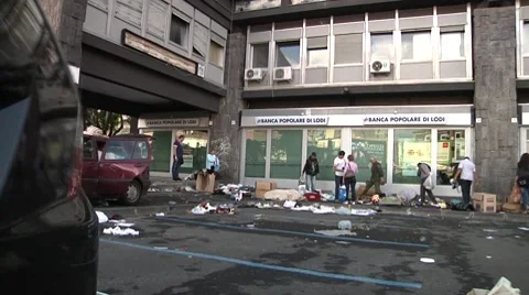 Poverty Stock Footage 10725695