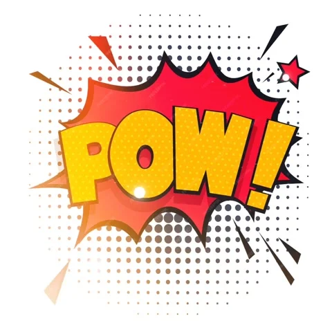 Pow! Comic Bubble Stock Footage 259593711