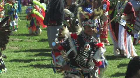 Pow wow Stock Footage 46694080