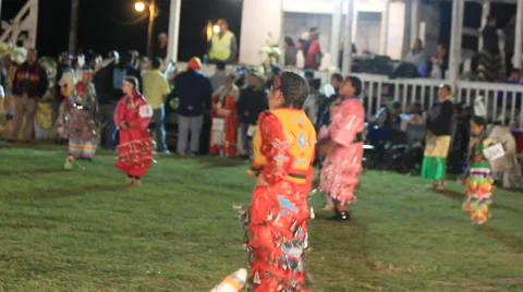 At the Pow Wow Stock Footage 47786988