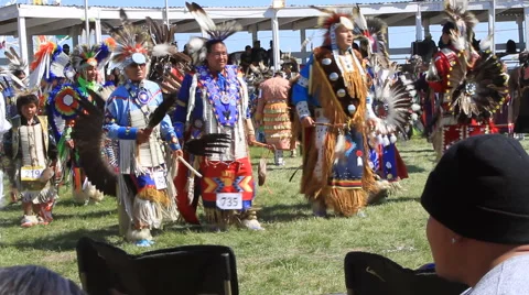 Pow wow Stock Footage 48150709