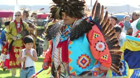 Pow Wow Open Dance Video stock 10827984