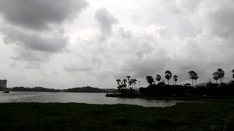 Powai Lake Stock Footage 78979603