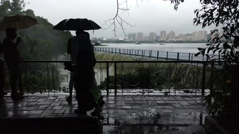Powai lake overflows Vídeos de archivo 138130929