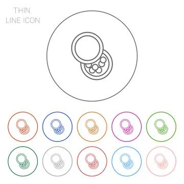 Powder balls 스톡 일러스트