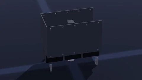 Powder bed additive 3d loop 3D animation seamless loop 스톡 동영상 341780224