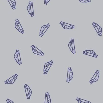 Powder cement line vector seamless pattern Stock Illustration