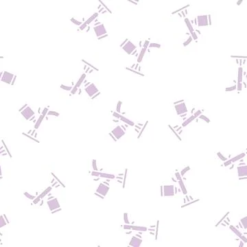 Powder coating glyph icon vector isolated illustration 스톡 일러스트