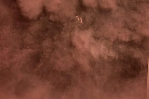 Powder of Colors Exploded Stock Photos