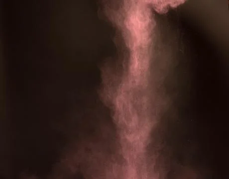 Powder of Colors Exploded Stock Photos