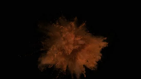 Powder Explosion - Cast A Spell Stock Footage 152914668