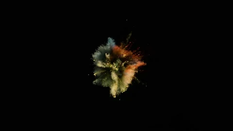 Powder Explosion - Color Contact Видео 152914865