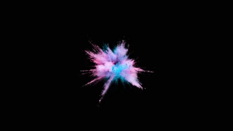 Powder Explosion - Flushed Memories Stock-Footage 152914821