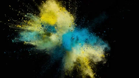 Powder Explosion - Illusions Alone Stock Footage 152914878